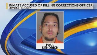 Trial dates set for inmate accused of killing Somerset County corrections officer