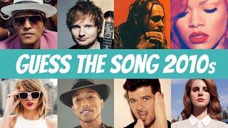 Guess the Song 2010-2020 | Music Quiz Challenge