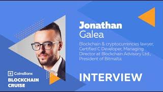 Interview with Jonathan Galea - Coinsbank Blockchain Cruise 2018