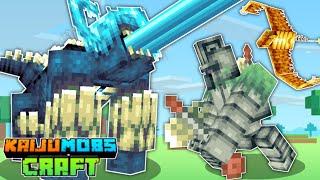 MUTANT KAIJU MOBS ADDON MCPE 1.19