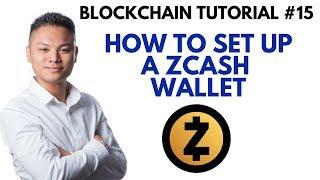 Blockchain Tutorial #15 - How To Setup A Zcash Wallet