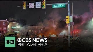 Small plane crashes in Northeast Philadelphia near Roosevelt Boulevard and Cottman Avenue