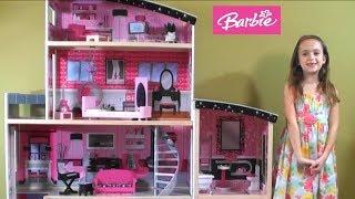 Barbie: Barbie NEW Sparkle Mansion with Barbie Car, Barbie Dog with Puppies, Ken and Barbie Fashion