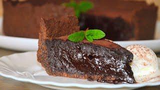 Chocolate Truffle Pie Recipe  Maryana Recipe (+Eng. Sub.)