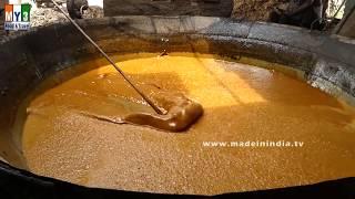 Traditional Jaggery Making | Jaggery Making Process from Sugar Cane | MAKING OF GURR