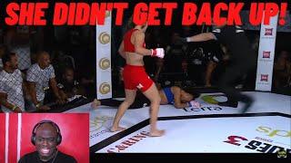 DudzKeh TV - Womens Most Scariest Knockouts in MMA (Reaction) #womens #mma #knockout #youtube #KO