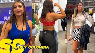 COLOMBIAN GIRLS & FITNESS EVENT IN MEDELLIN COLOMBIA 2023!!