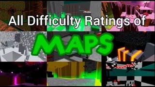 Every Difficulty Ratings of Maps at Acid Escape!