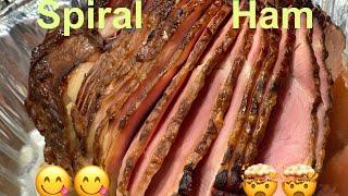 Smithfield spiral sliced hickory smoked ham/Smithfield spiral ham review/How to bake a spiral ham