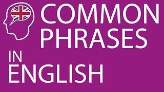 Common Phrases in English - British Pronunciation, Stress and Intonation Lesson #1