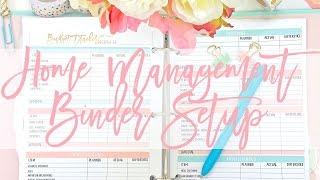 My Home Management Binder Setup & Flip Through!