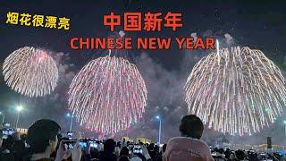 中国新年，每个城市的烟花都很漂亮｜Chinese New Year, the fireworks in every city are beautiful#chinesenewyear #过年 #龍年