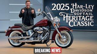 "Top 5 reasons Why the 2025 Softail Heritage Classic is a Game-Changer for Harley Fans!"