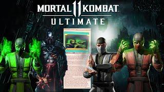 Mortal Kombat 11 - New Reptile Re-Design Full LEAK! (Kombat Pack 3)