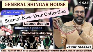 Latest Design jewellery collection in wholesale price from General shingar House +919015442442