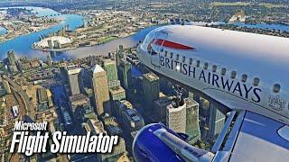 Flight Simulator in 2024: RTX™ 4070 Ti Super + INSANE REALISM MODS | Dublin  London City | BA A319