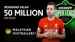 How much does a Malaysian Footballer make?