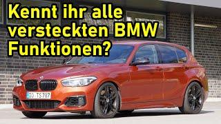 BMW Eigenarten, unbekannte(?) Funktionen, Geheimmenü (F20 F21 F22 F23 M140i M240i)