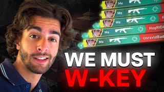 wide swinging EVERYTHING in-order to rank up..