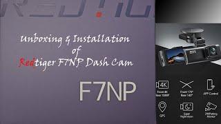Redtiger F7NP Dash Cam | Unboxing & Installation | Volkswagen Atlas | 4K | #dashcam #redtiger