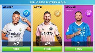 TOP 10 BEST PLAYERS IN DLS 24 | DREAM LEAGUE SOCCER 2024 R2G [Ep 2]