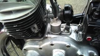 1936 DKW SB 500 startup