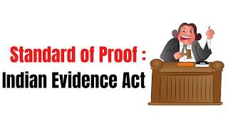 Standard of Proof in Criminal and Civil cases | Burden and Standard of Proof in Criminal cases