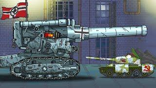 THEY REBORN THE SOVIET MORTAR! - Cartoons about tanks