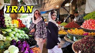 Food PRICES 2024, WalkingTour in the Most Colorful Iranian Food Market, Kermanshah, IRAN