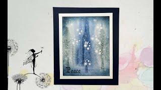 Make the most magical Winter card in minutes! 