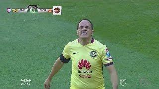 Cuauhtémoc Blanco casi mete el gol de su vida