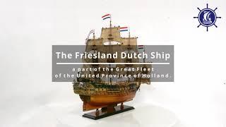 Friesland Medium- Tall ship model building by Old modern Handicrafts