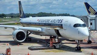 Singapore Airlines Airbus A350-900 | Flight from Kuala Lumpur to Singapore