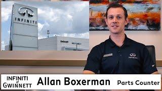 Meet Allan Boxerman INFINITI of Gwinnett Parts Counter