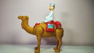 2 Minutes Satisfying with Unboxing Arabian Labbaik Camel Toy | ASMR (no music)