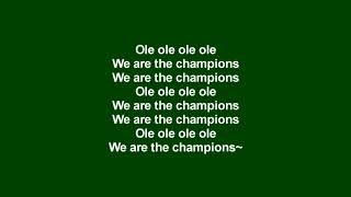 The Fans - Olé Olé Olé (The Name Of The Game) (Letra)