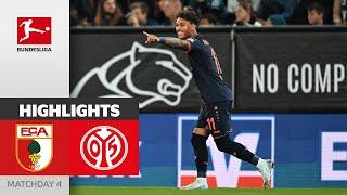 Various Goals On Both Sides! | FC Augsburg - 1. FSV Mainz 05 2-3 | Highlights | MD 4 – Bundesliga