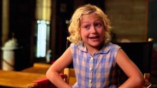 Dolly Parton’s Coat of Many Color: Alyvia Alyn Lind Behind the Scenes TV Interview | ScreenSlam