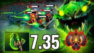 Viper + Parasma Build in 7.35 is so BROKEN in Immortal rank Dota 2