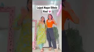 Shopping With Mom| Lajpat Nagar Kurta Set Haul With Mom|  #shorts #youtubeshorts #fashion #meesho