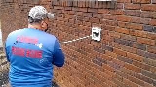 Dryer vent cleaning