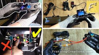 How to hardwire Dash cam, Radar detector, HUD, CarPlay, Android Auto, USB port to your car