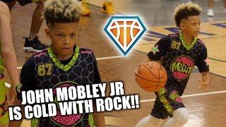 7th Grader John Mobley Jr is TOO COLD WITH THE ROCK!! | Elite 2024 Prospect