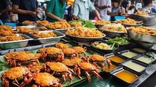 Crispy Fried Crabs And Diverse Cuisines In Southeast Asia Best Street Foods Collection 2024