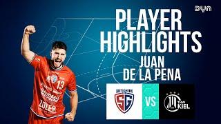 6 Assists, weil Sharing ist Caring! ‍️ Juan Pena Highlights vs. THW Kiel |DAKIN HBL| Dyn Handball