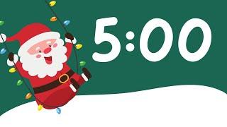 5 Minute Christmas Themed Countdown-With Music