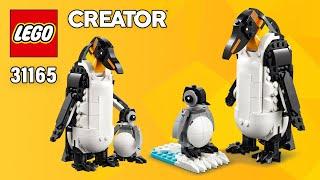 LEGO Penguins (31165) from Creator 3in1 Wild Animals: Panda Family | Alternate Building Instructions