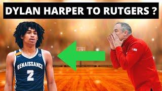 This is Why DYLAN HARPER WILL COMMIT TO RUTGERS BASKETBALL | Duke Is Coming For Dylan Harper?