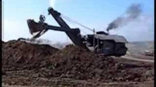 Steam Shovel in Action