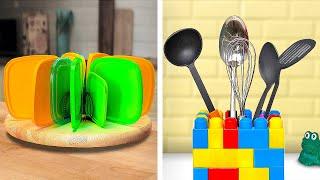 SMART KITCHEN ORGANIZATION HACKS || 5-Minute Recipes To Improve Your Cooking Skills